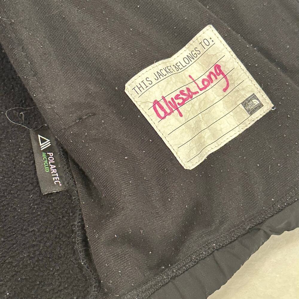 The North Face Black Denali Jacket sz L Black Fleece Jacket North Face Denali - Picture 4 of 7